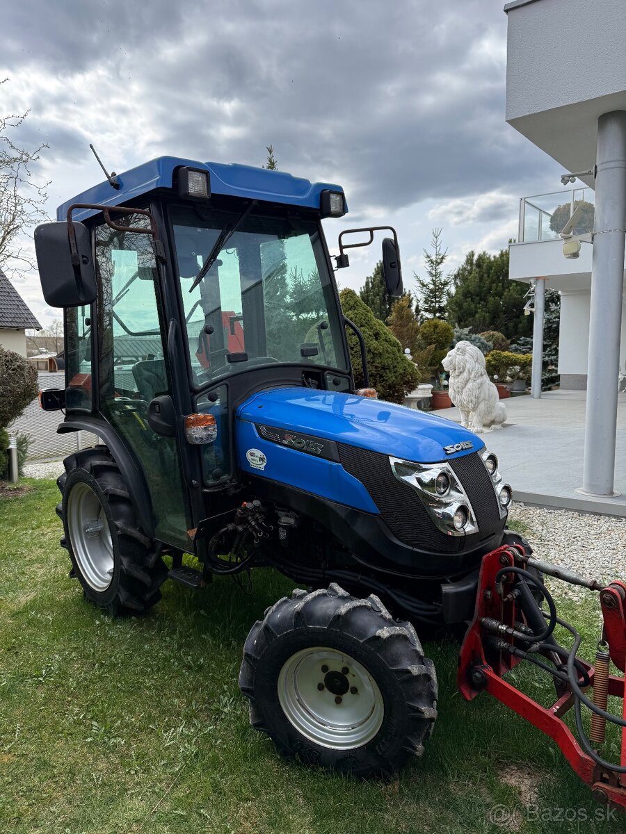 Malotraktor 4x4 Solis 26 s ŠPZ - 2