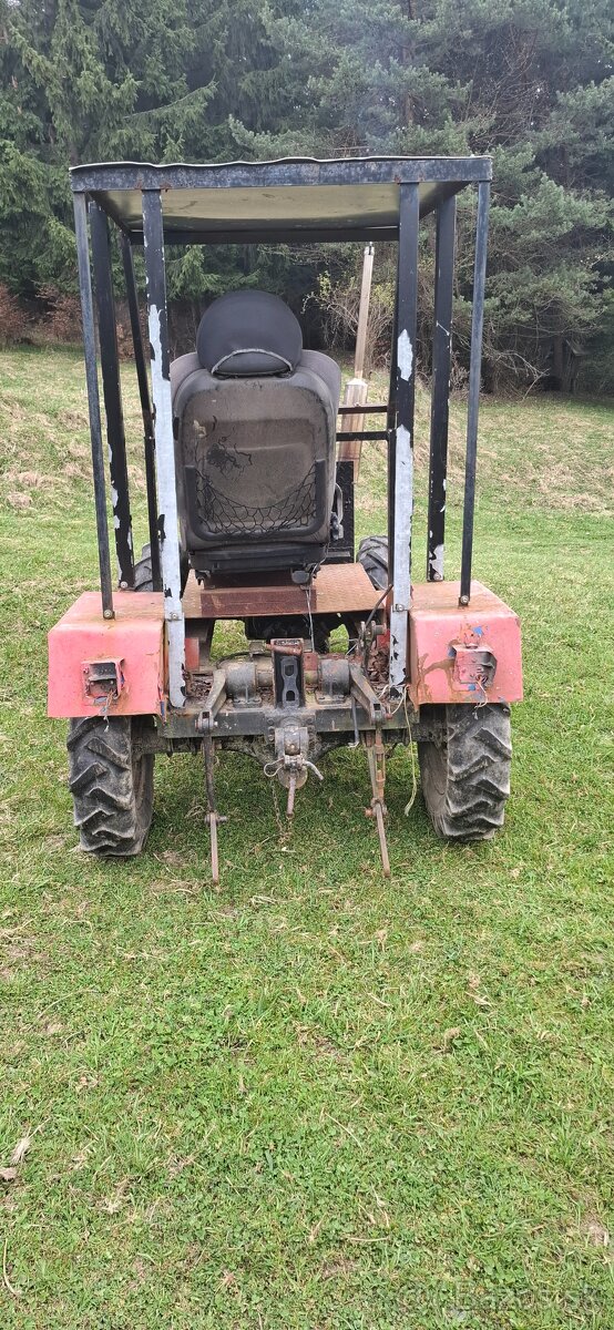 Malotraktor domácej výroby - 2