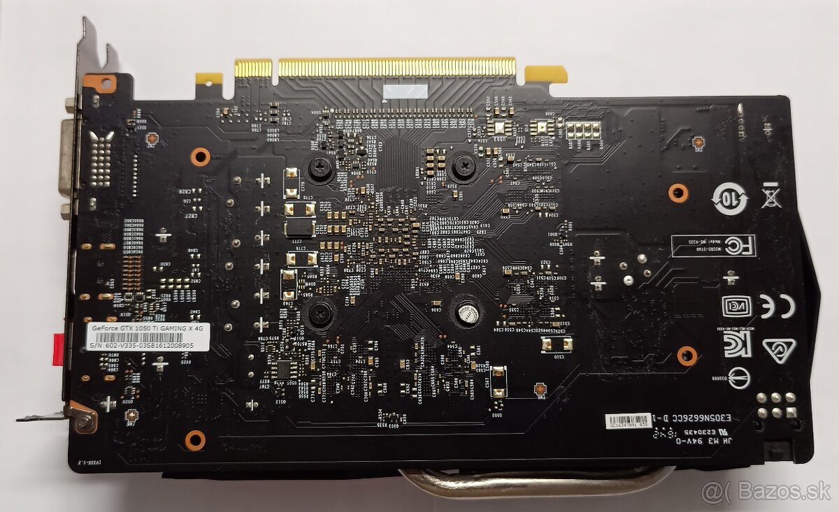 GeForce GTX 1050 Ti GAMING X 4G - 2