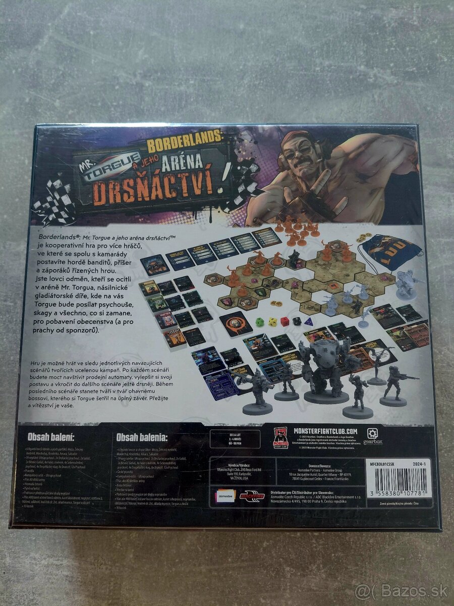 Spoločenská hra Borderlands Aréna drsňáctví - 2