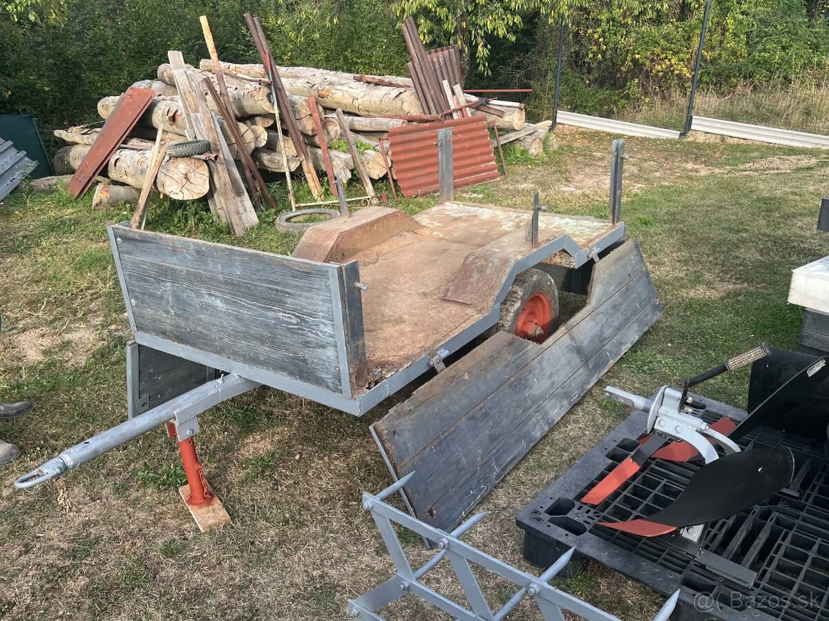 Vlečka za malotraktor - 2