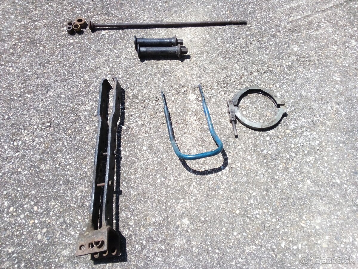 AGZAT spona motora, polosy, čap, držiak motora, záves vleku - 2