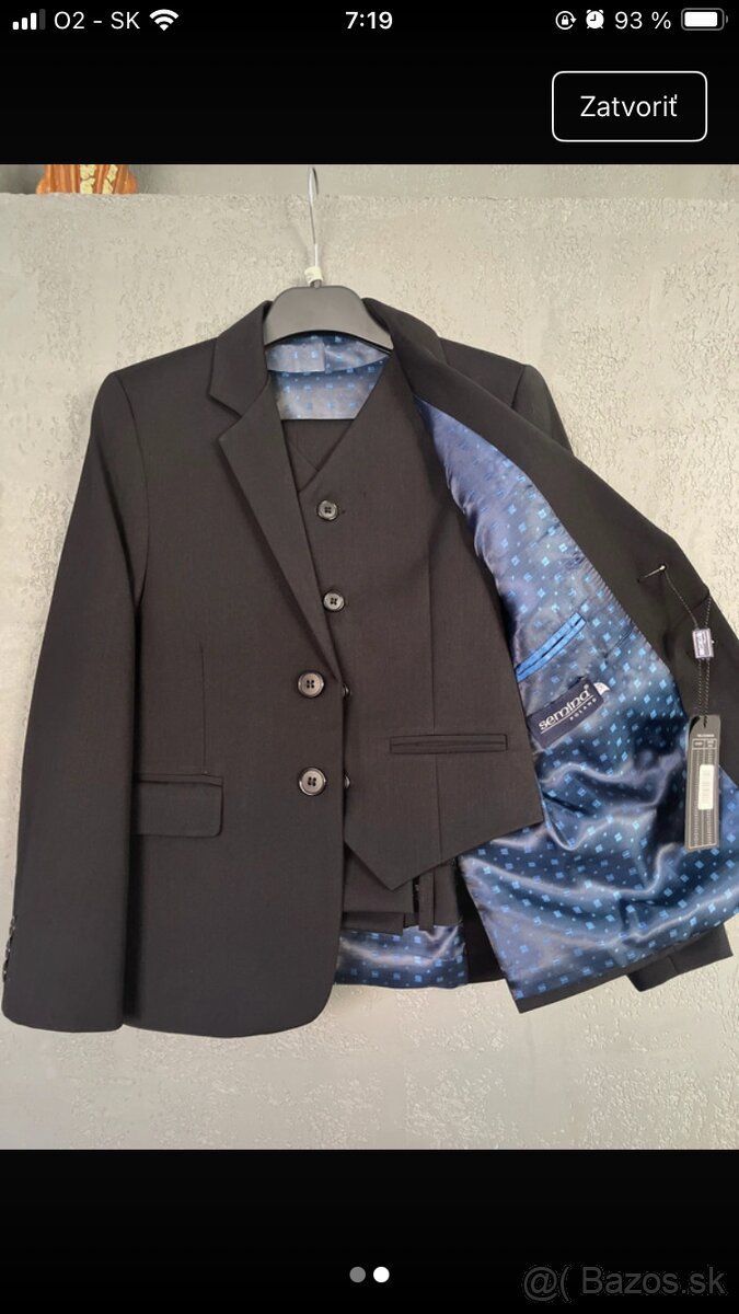 Predám detský oblek č.128 - 2