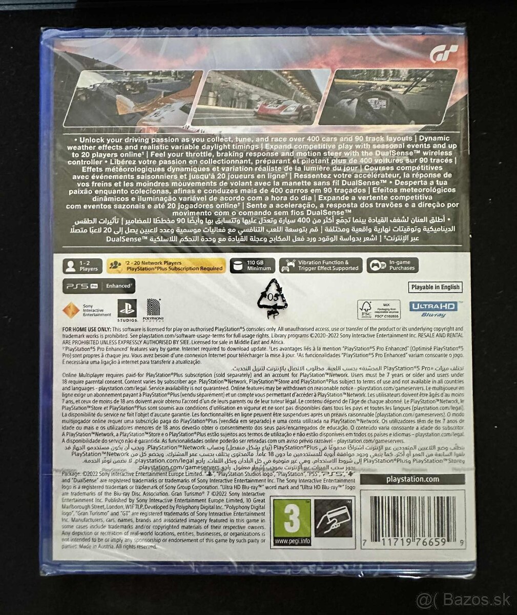Gran turismo 7 PS5 Nova zabalená - 2
