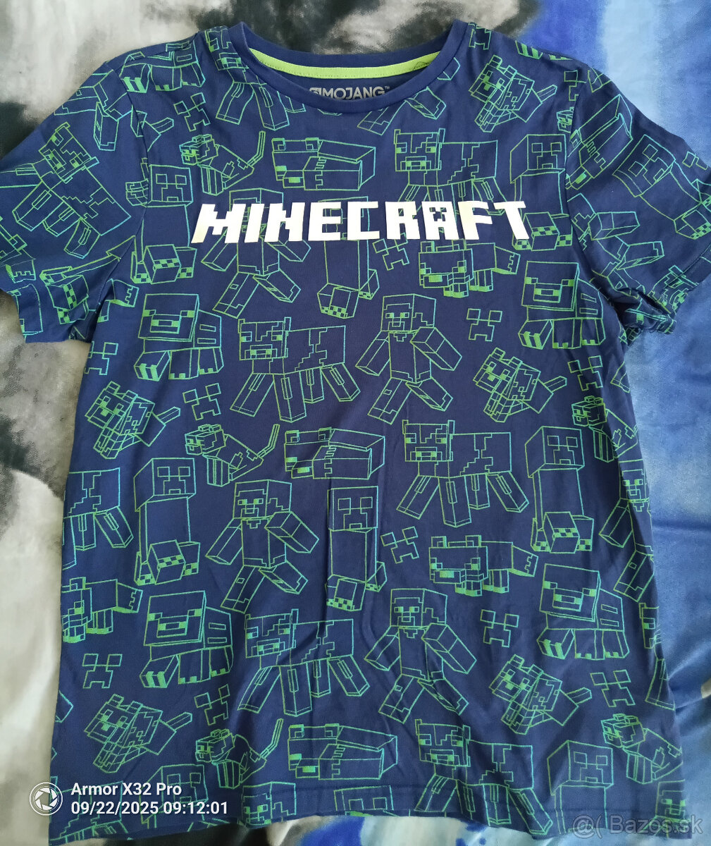 Tričká - Minecraft, pre 13-14-15 ročných - 2