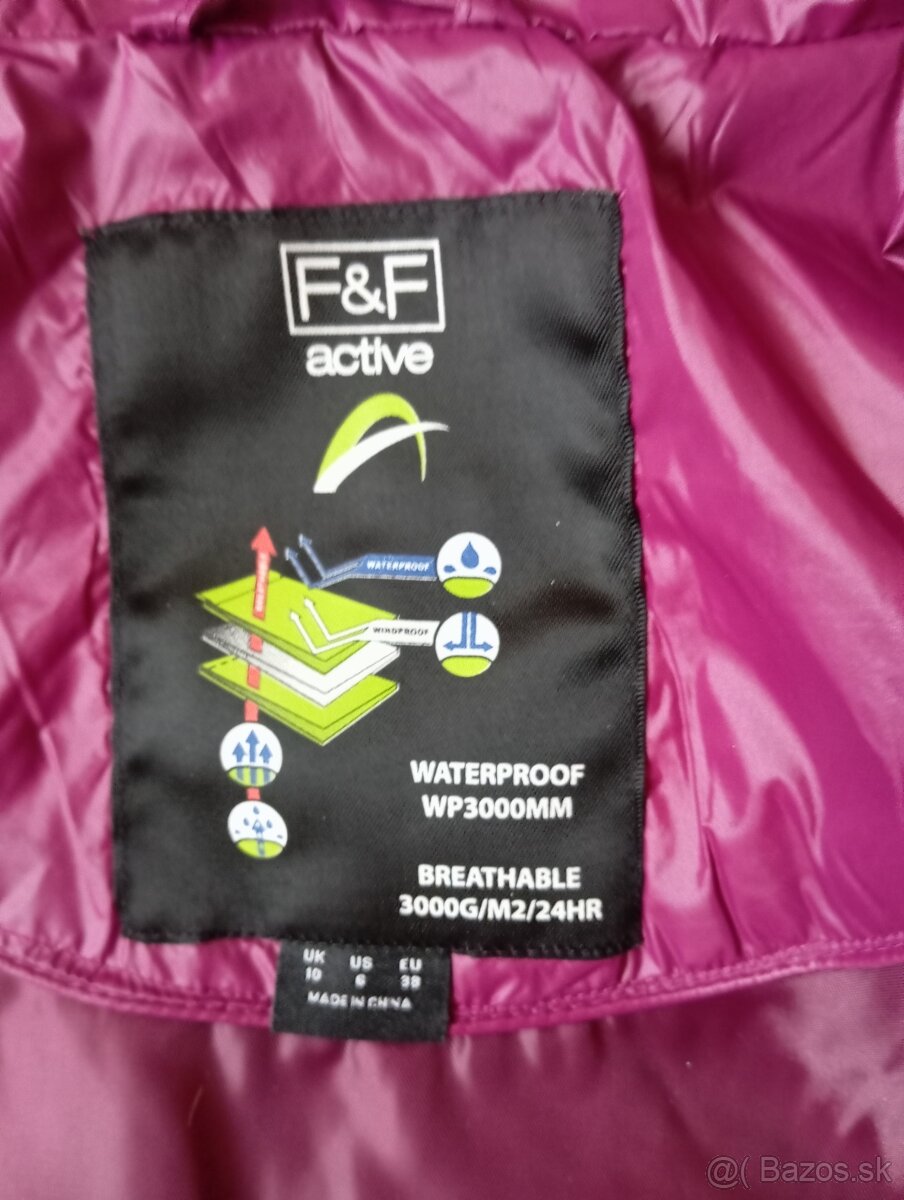 Predám novú lyžiarsku bundu, veľkosť 38, s visačkou - 2