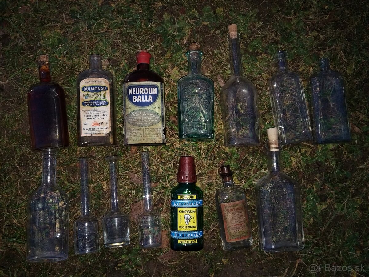 Lekárenské sklo - 2