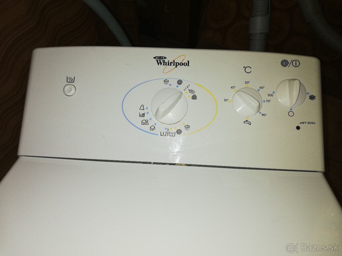 Predám vrchom plnenú práčku Whirlpool AWT 2050 - 2