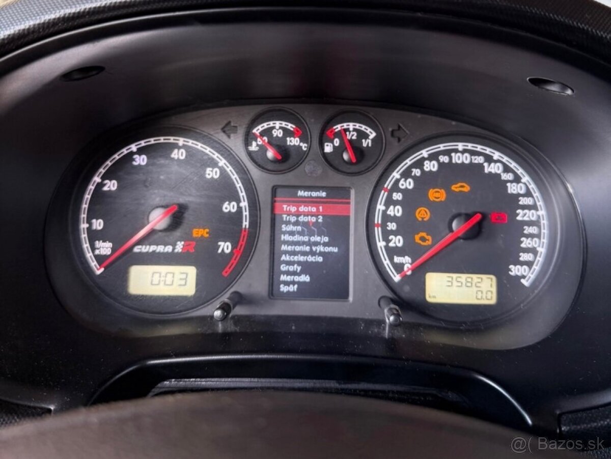 Maxidot budíky Seat leon 1.8T - 2