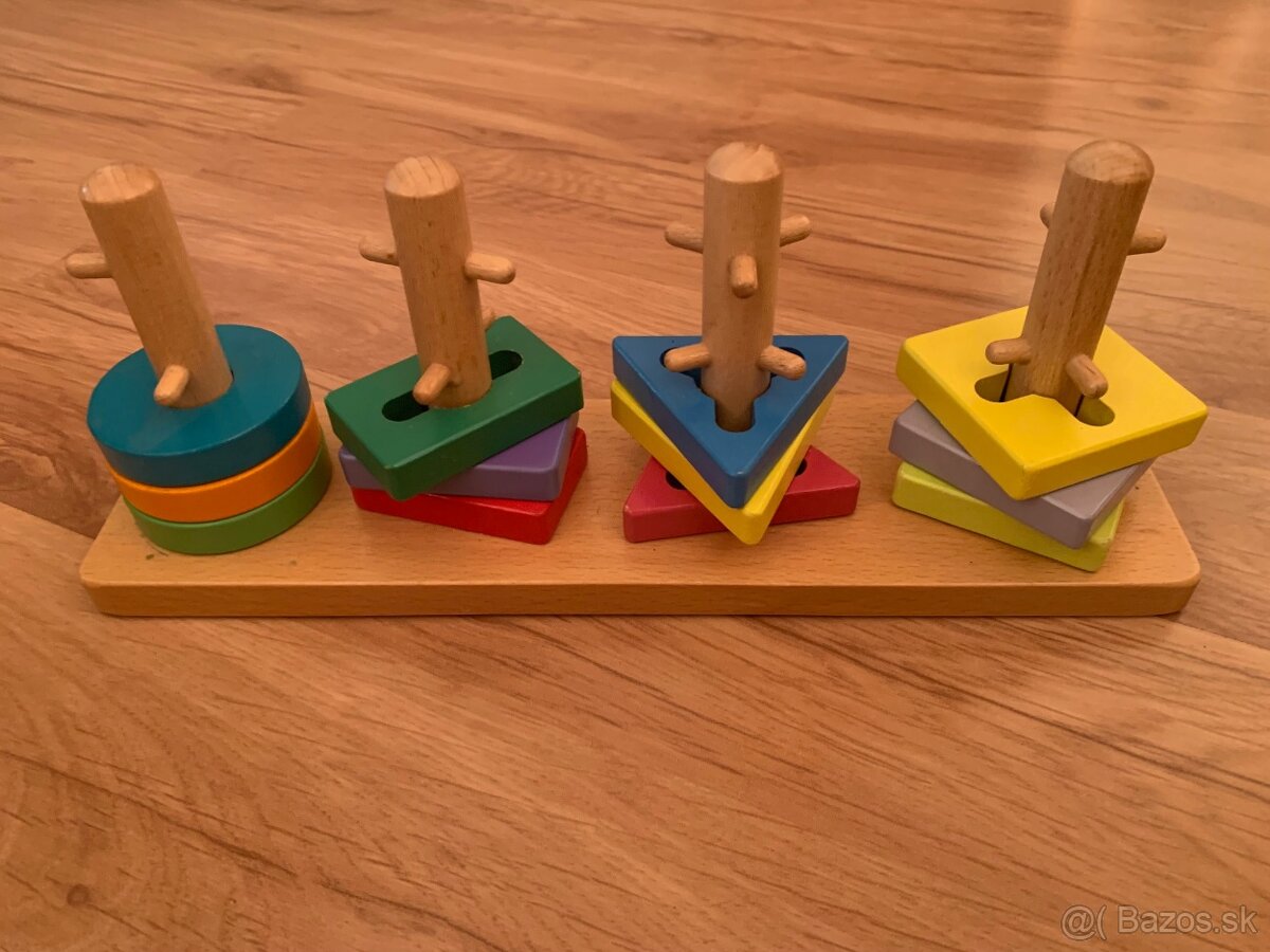 Drevená didaktická hračka - 2