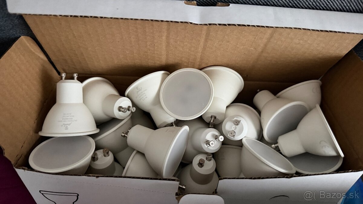 predam led bodovky gu10 studena biela 6w - 2