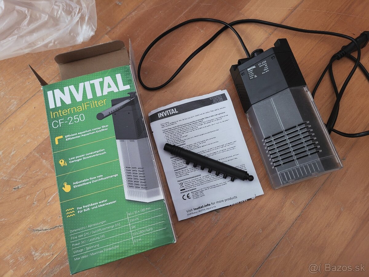Darujem Invital CF-250 filter - 2