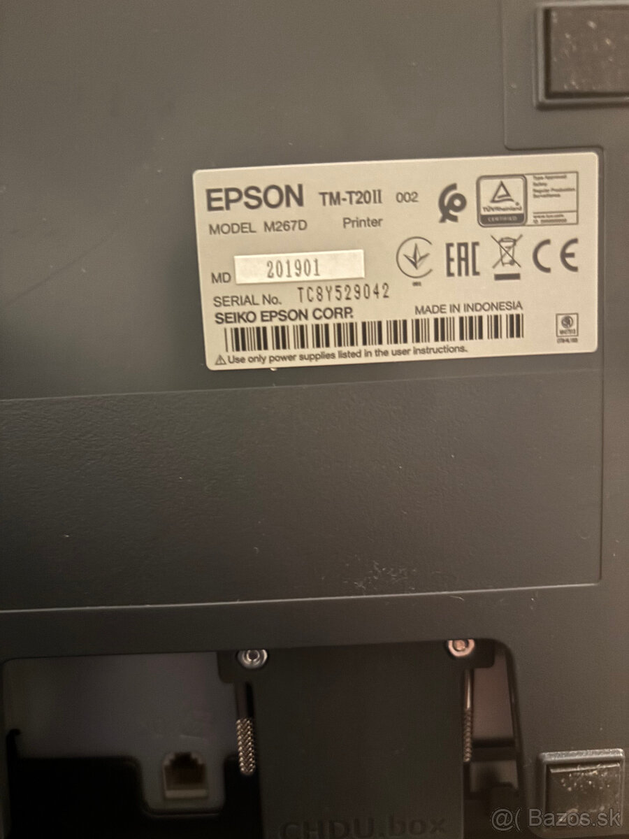 Fiškálna tlačiareň EPSON - 2