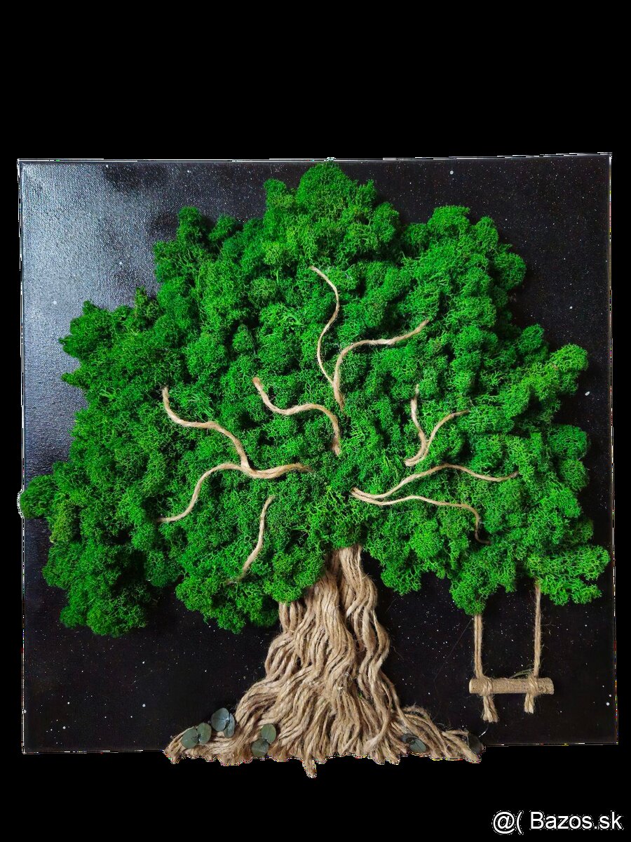 Machový obraz v rôznych rozmeroch - 2