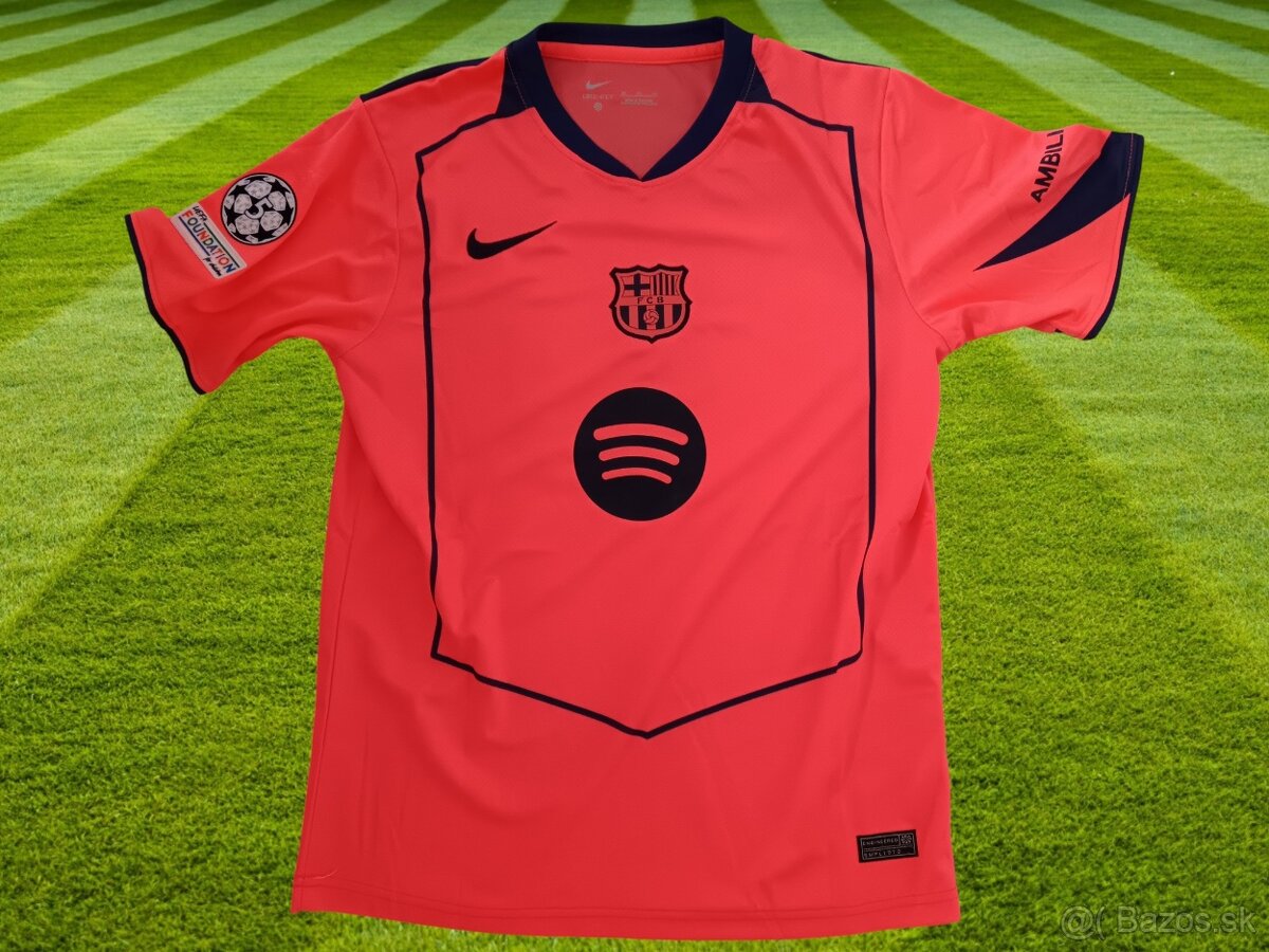 dres Lamine Yamal #10 FC Barcelona 25/26 orange - - 2