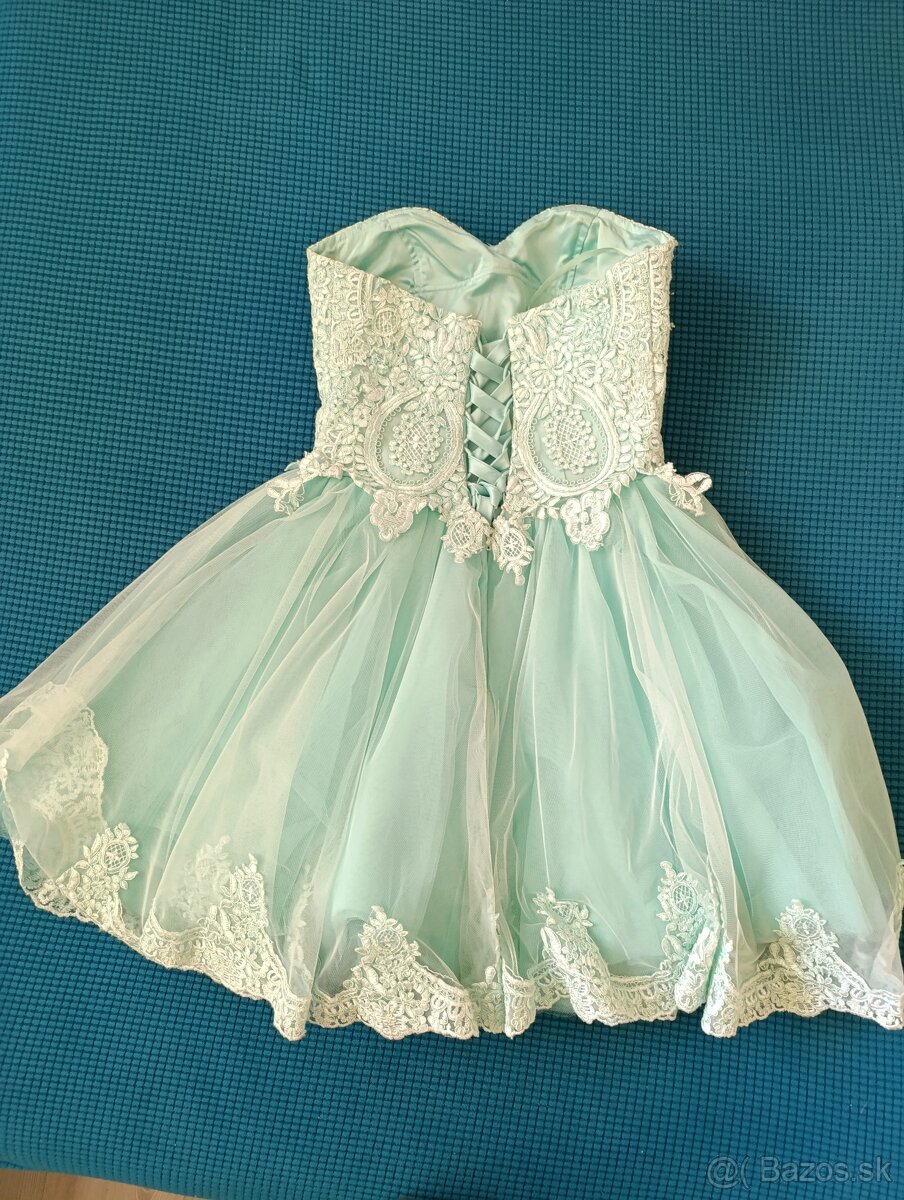 Spoločenské krásne šaty vel.S-M - 2