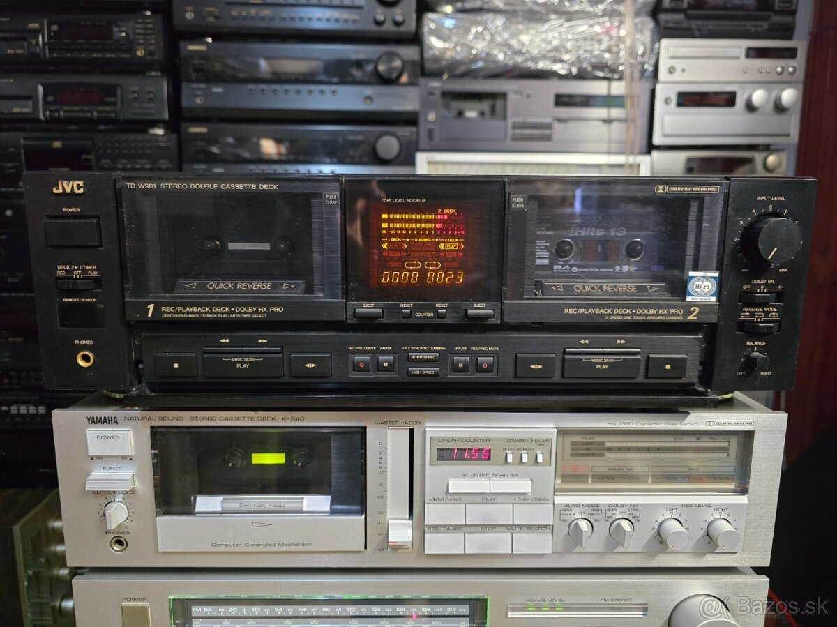 JVC TD-W901 top dvojkazetový deck - 2