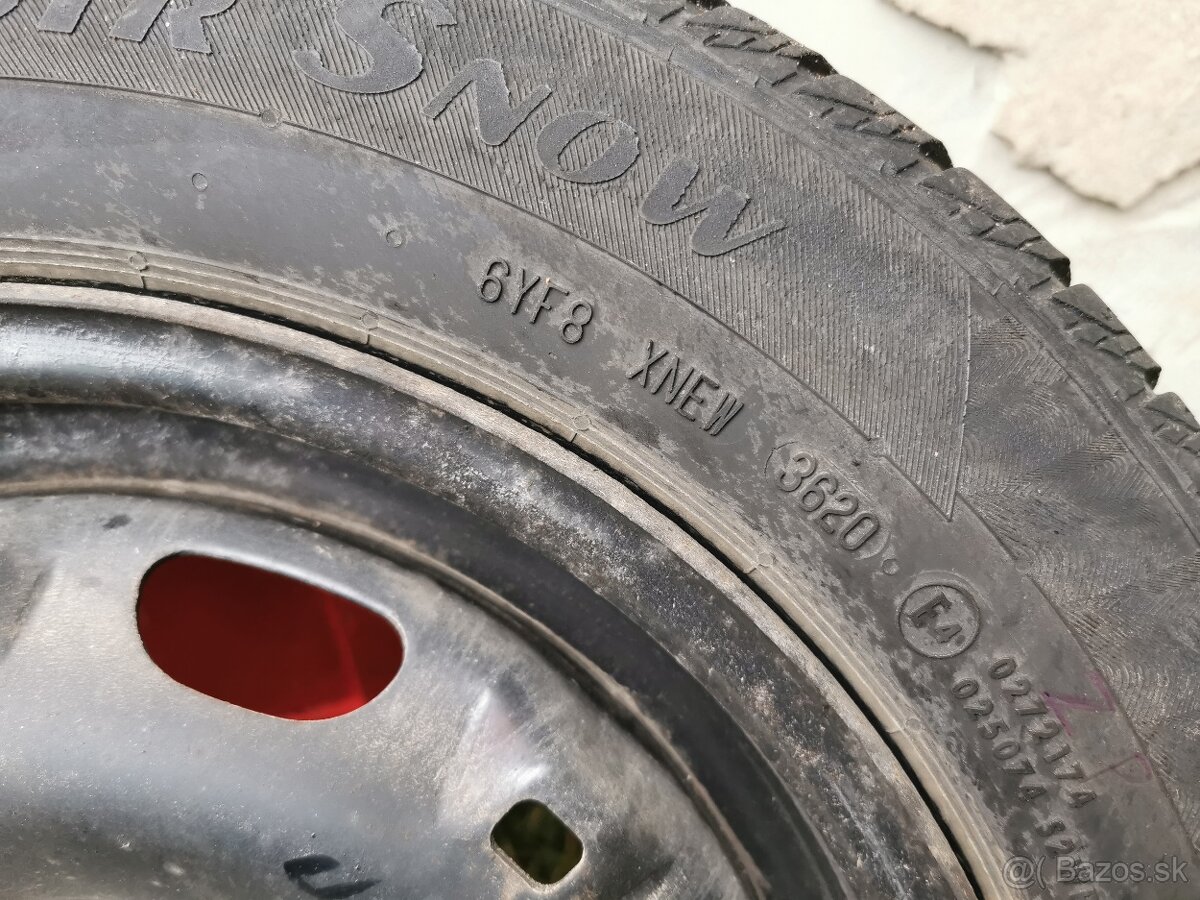 5x100 r14 185 60 14 zimné komplet kolesá - 2