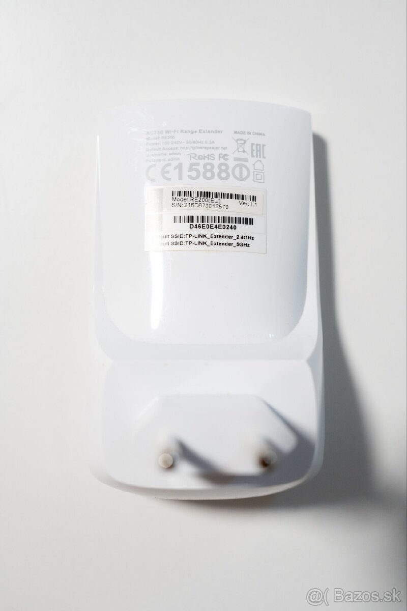 Predám TP-Link RE200 AC750 AP acces point wireless - 2