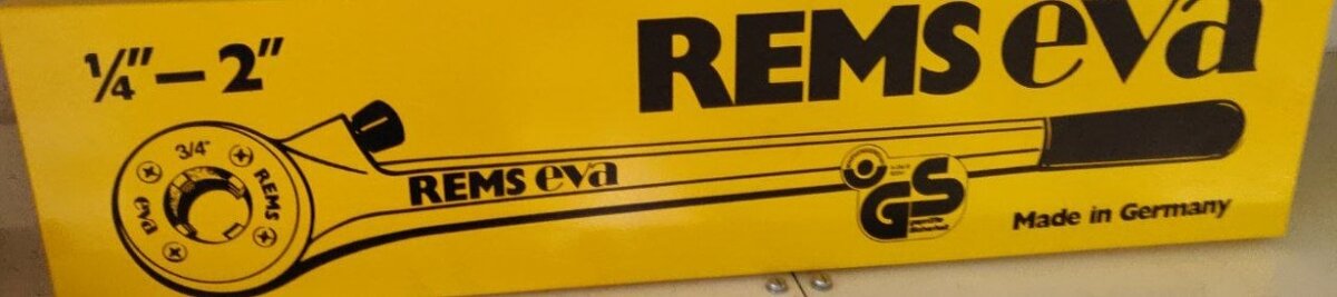 Rems Eva závitnica, Set R 1/4 - 2˝ - 2