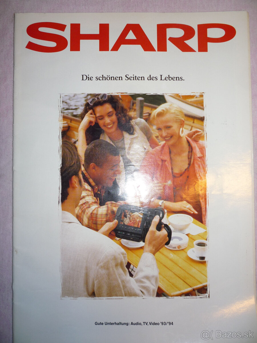 Katalóg hifi techniky Sharp ,JVC - 2