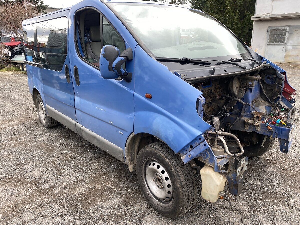 Rozpredam opel vivaro renault trafic 1,9 dci 2,0 dci 2,5 dci - 2