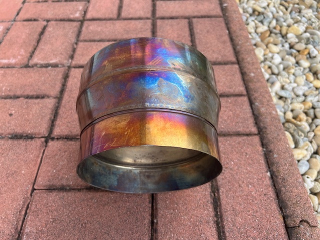 Redukcia dymovodu nerezová - 2