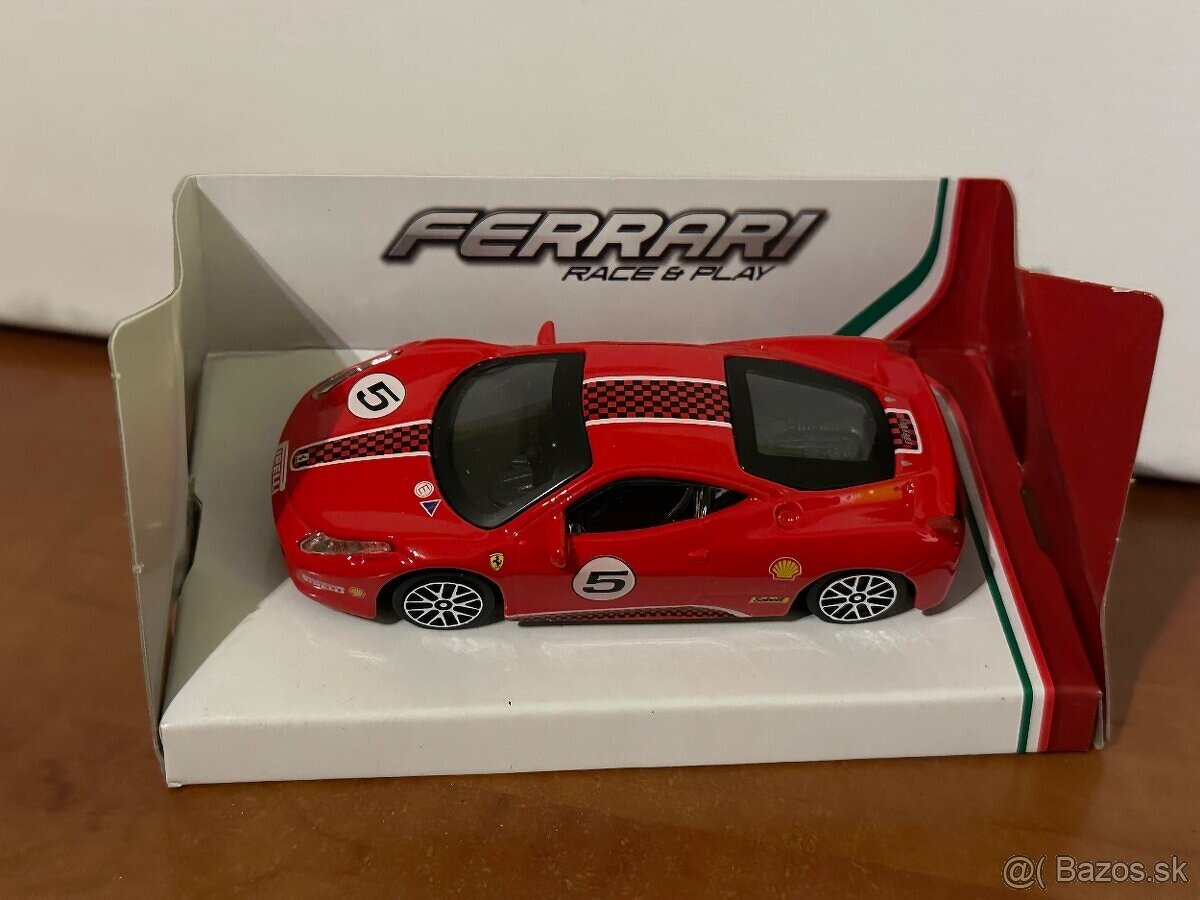 Burago 1/43 ferrari 458 challenge red - 2