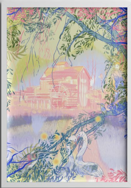 Predám risografiku Thomas Wolf alebo vymením za čierne diery - 2