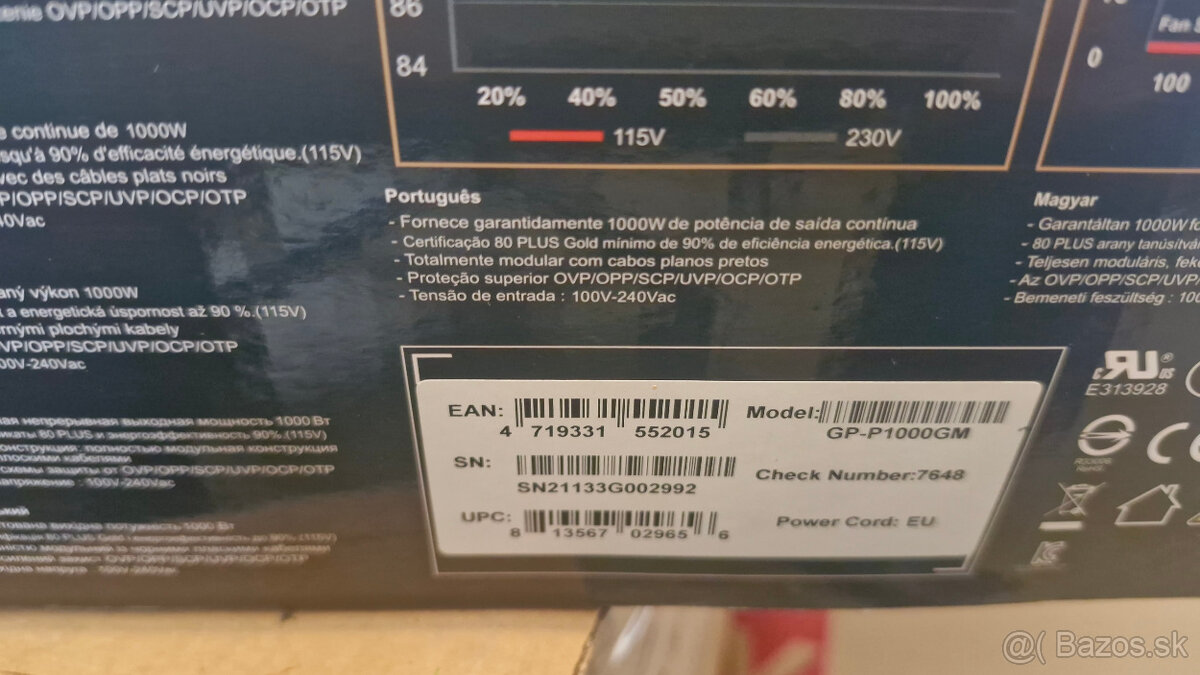 Predam novy 1000W PC zdroj - 2