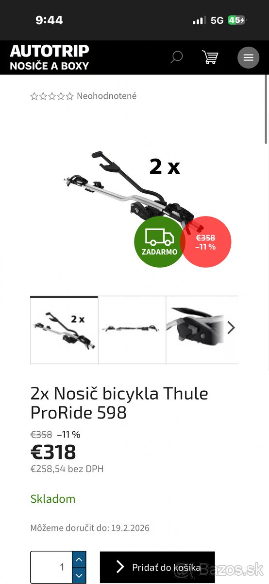 Priečniky , Nonič na bicykle a lyže - 2