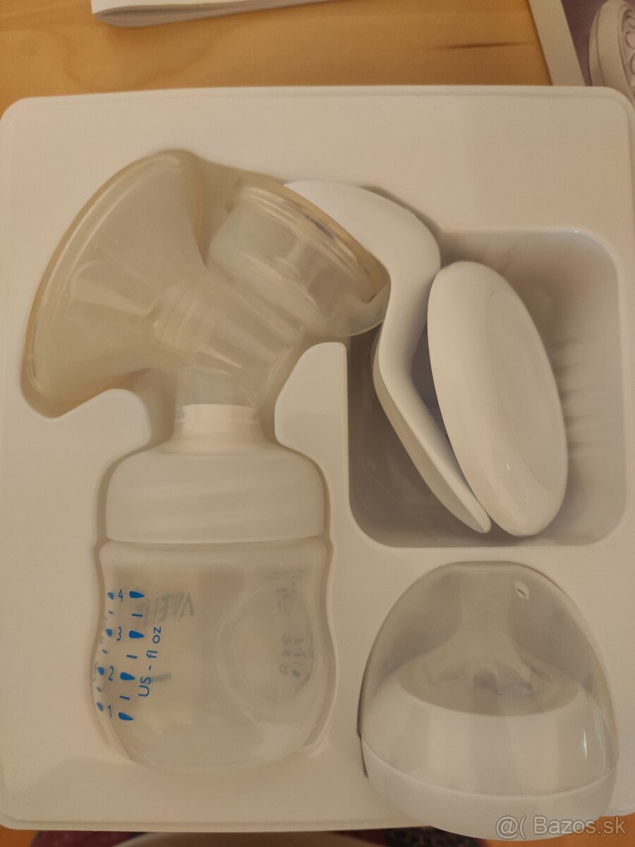 Manuálna odsávačka Avent plus poháriky - 2