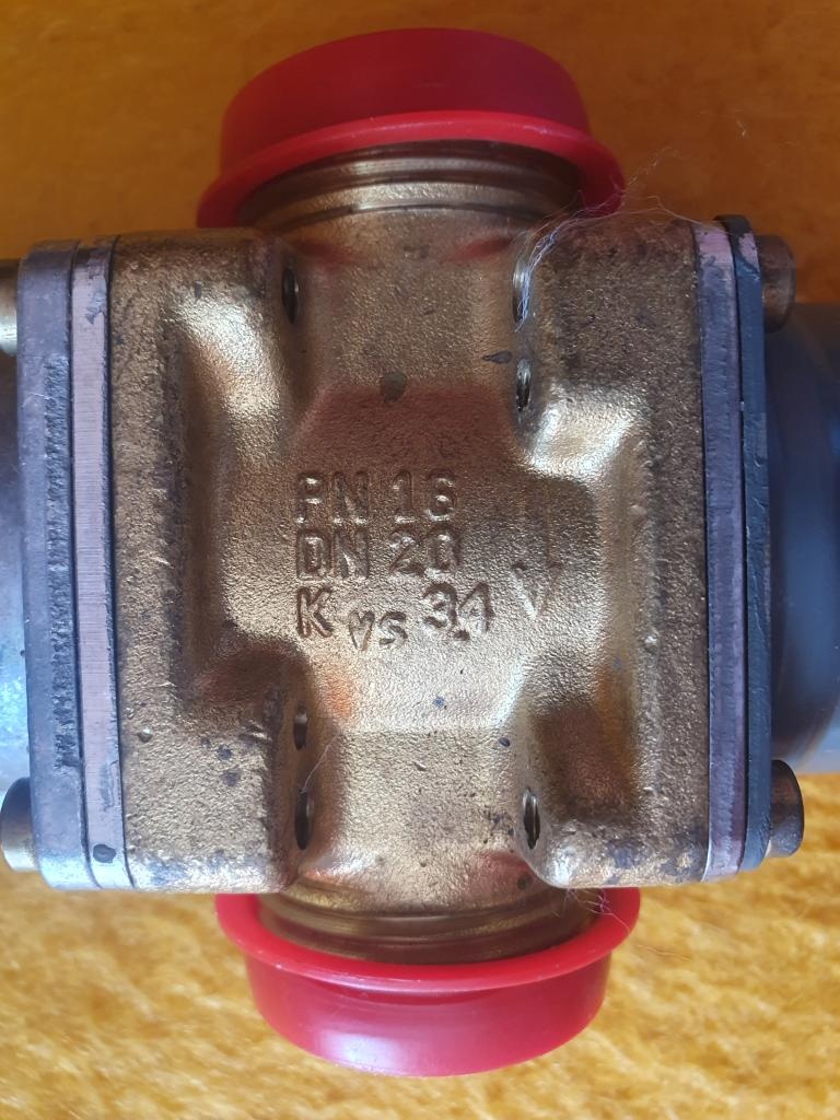 Termostatický ventil - obmedzovač teploty spiatočky Danfoss - 2