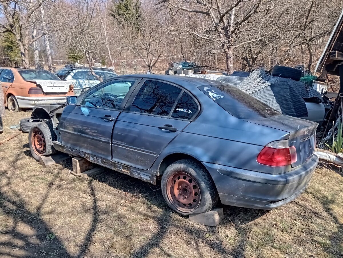 Rozpredám BMW E46 320d 100kw - 2