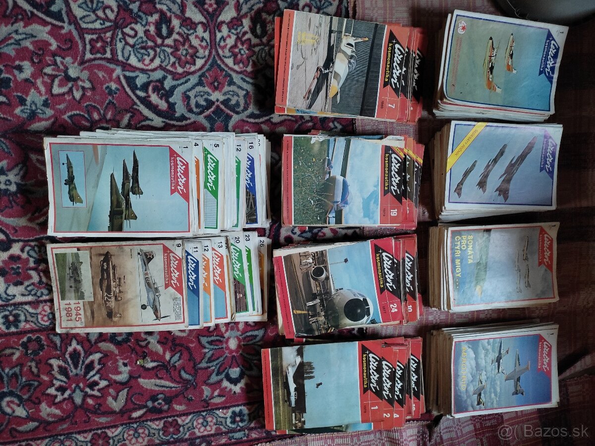 Staré auto moto časopisy,letecké,veterány,Život,Start - 2