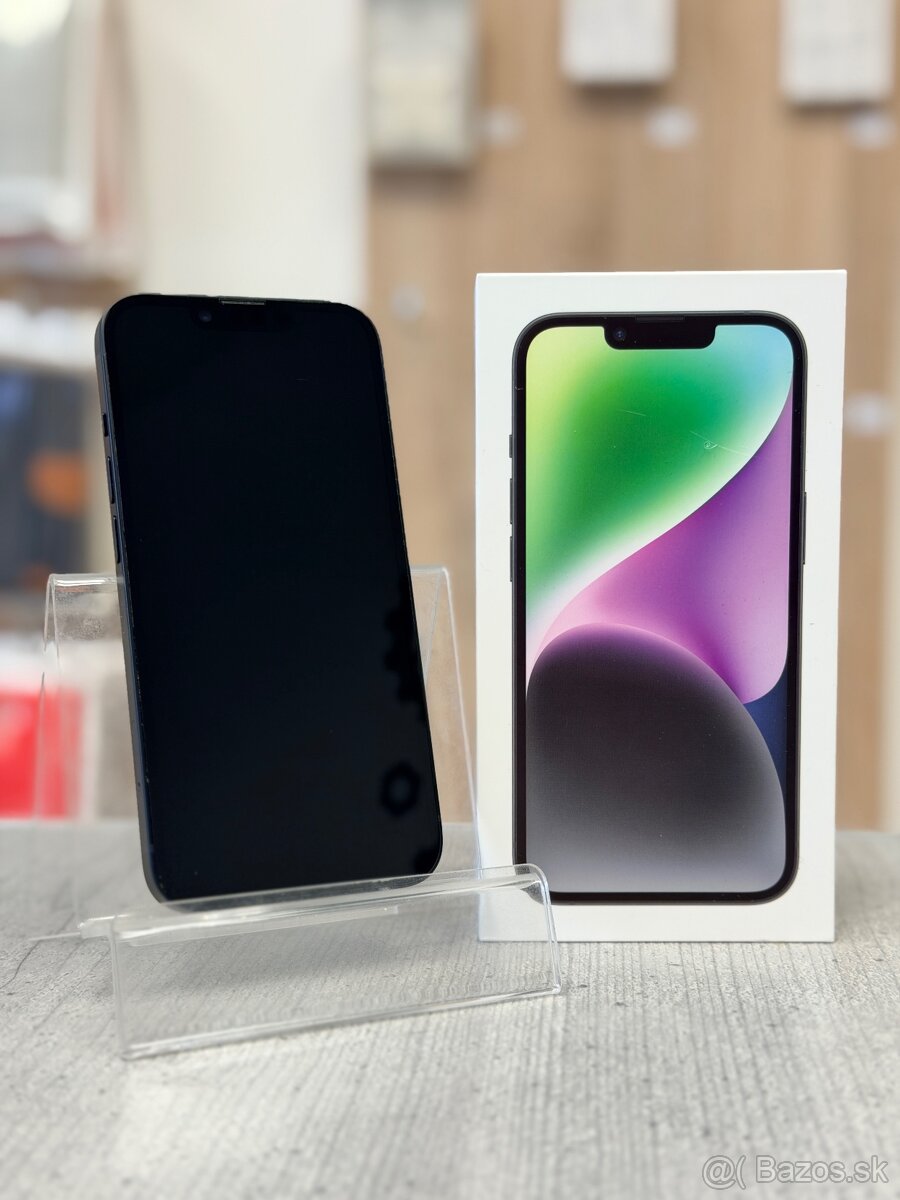 100% BATÉRIA - Apple iPhone 14 128GB Midnight - 2