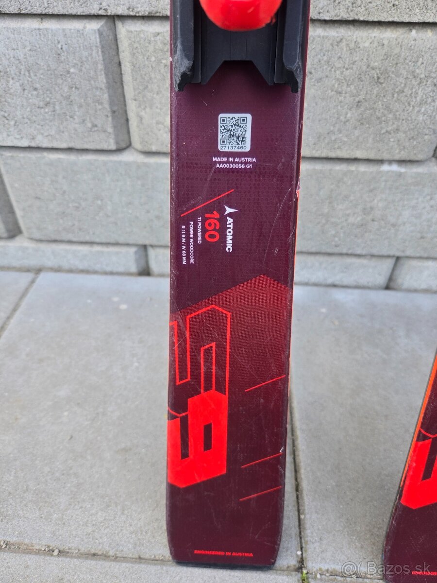 Predám Atomic Redster S9 - 160cm - 2