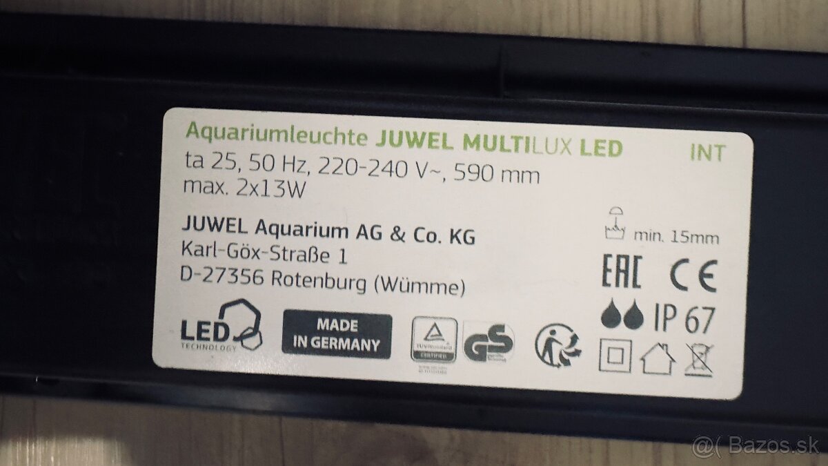 Juwel MultiLux LED 700 svetelná rampa - Trigon / Lido - 2