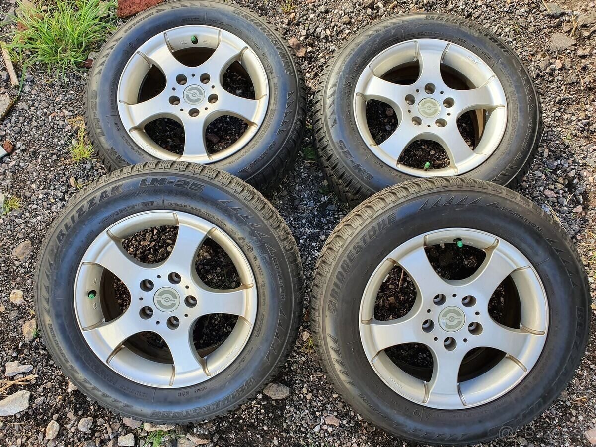 zimni alu kola Alfa Opel 5x110 6,5jx15 et38 - 2