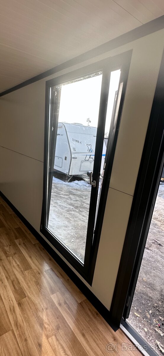 Hliníkové okno francuzke 2000mm x 1000mm - 2