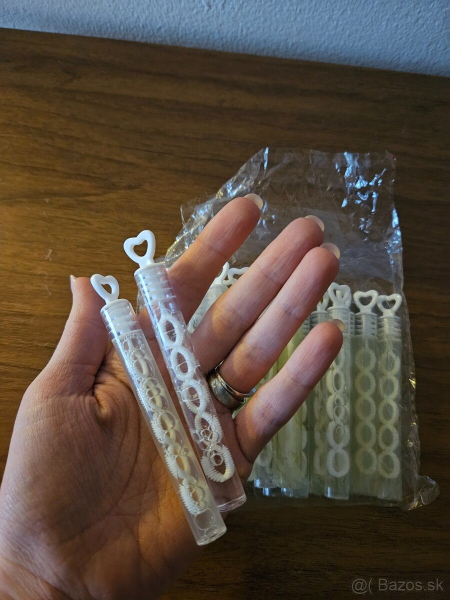 Svadobné bublifuky - 2