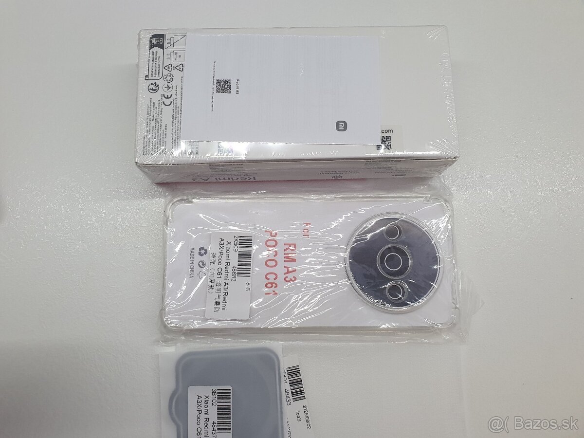 Nový neodbaleny Redmi A3 64GB midnight black - 2