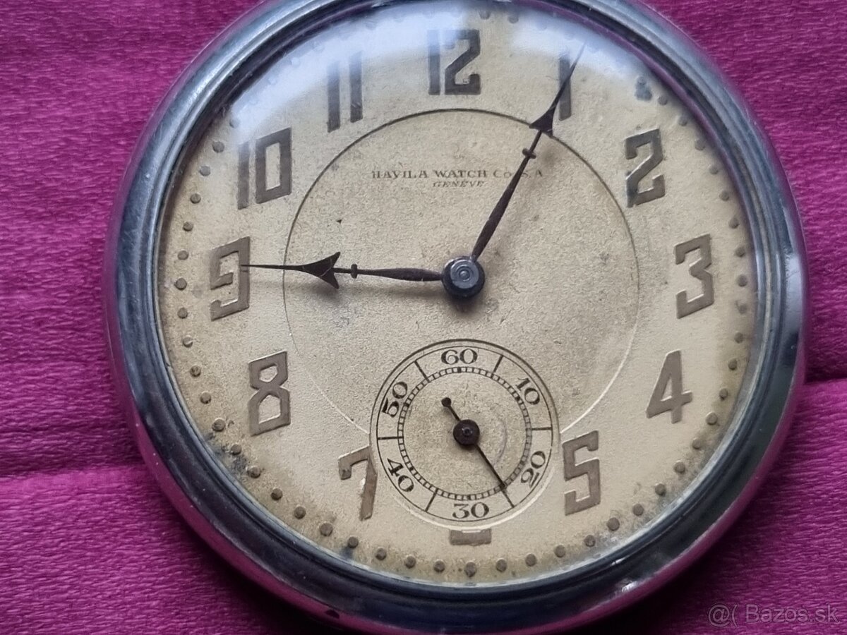 Vreckové hodinky,Havila. - 2