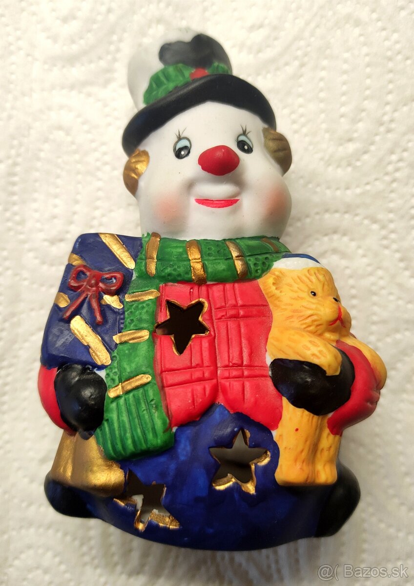 Vianočná dekorácia na sviečku a iné - 2