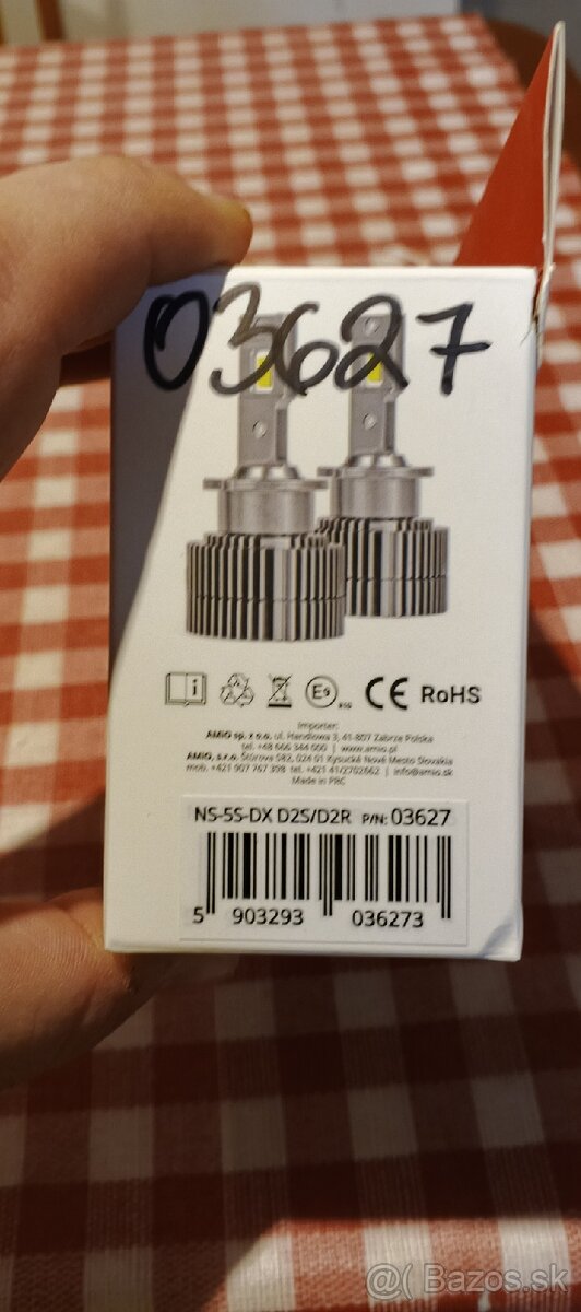 LED žiarovky D2S D2R - 2