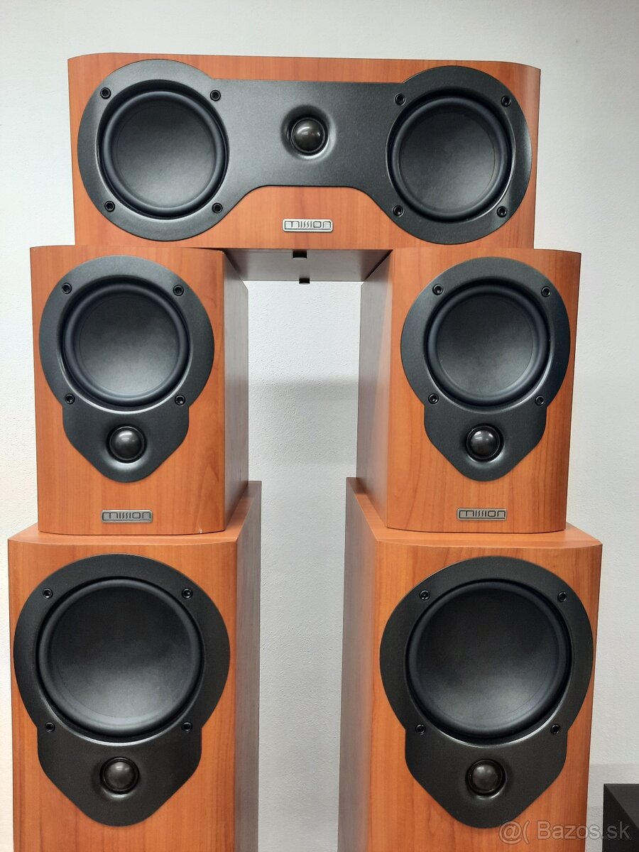 Set 5.1 reproduktorov Mission - znížená cena - 2