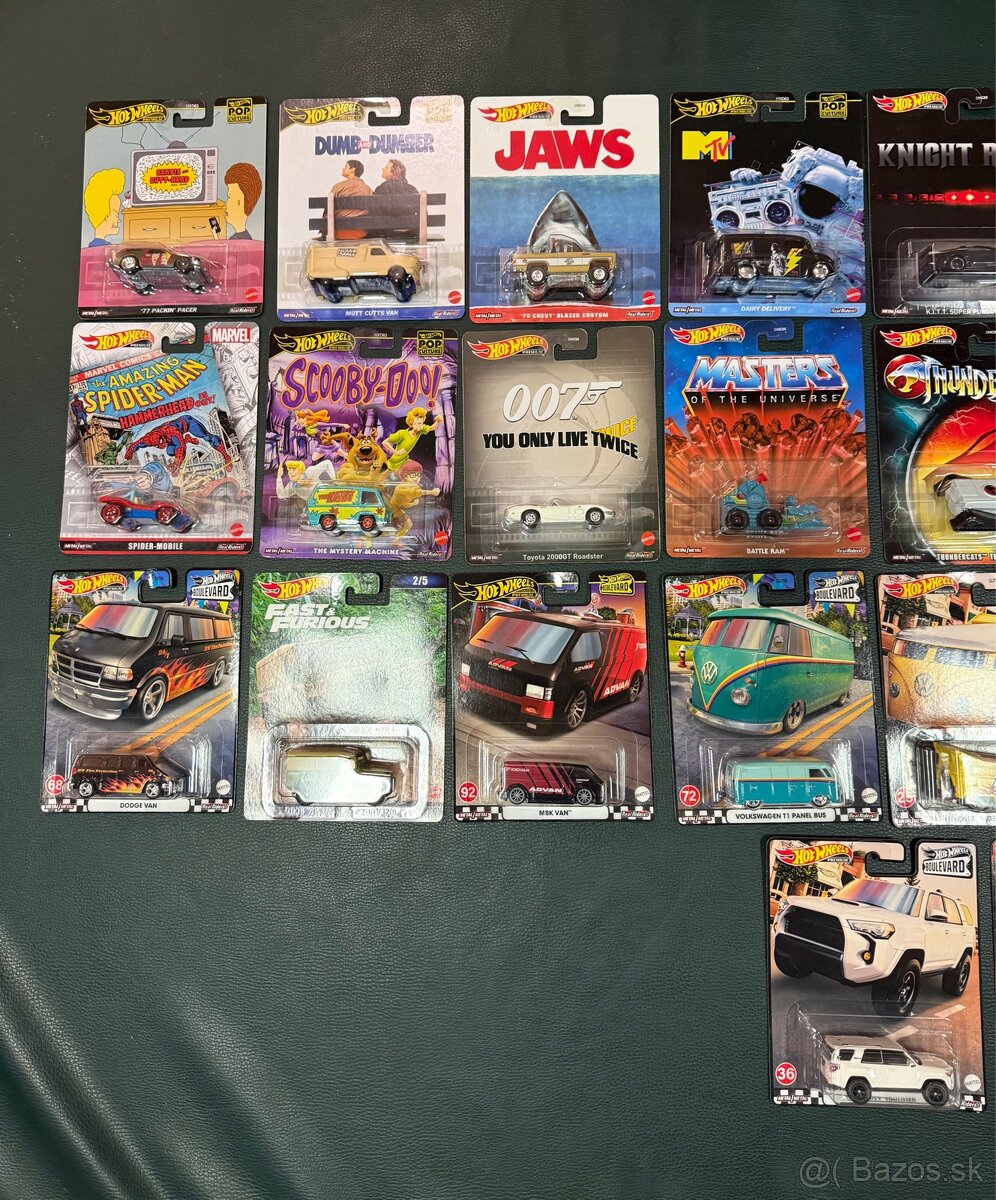 Hot Wheels - RR - Filmové , Offroad a Pickup - 2