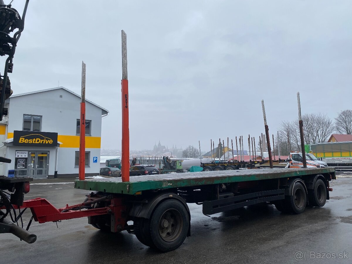 Přívěs Schwarzmüller / lesovůz/ balíky/ Agro - 2