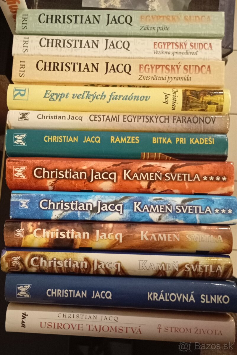 Egypt beletria Jacq a iní - 2