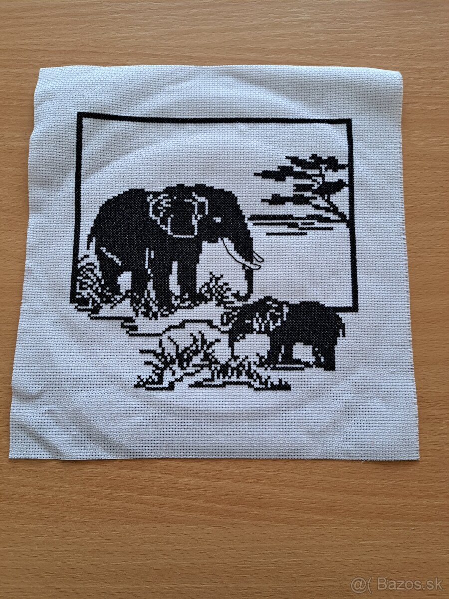 Výšivky zvieratá - 2